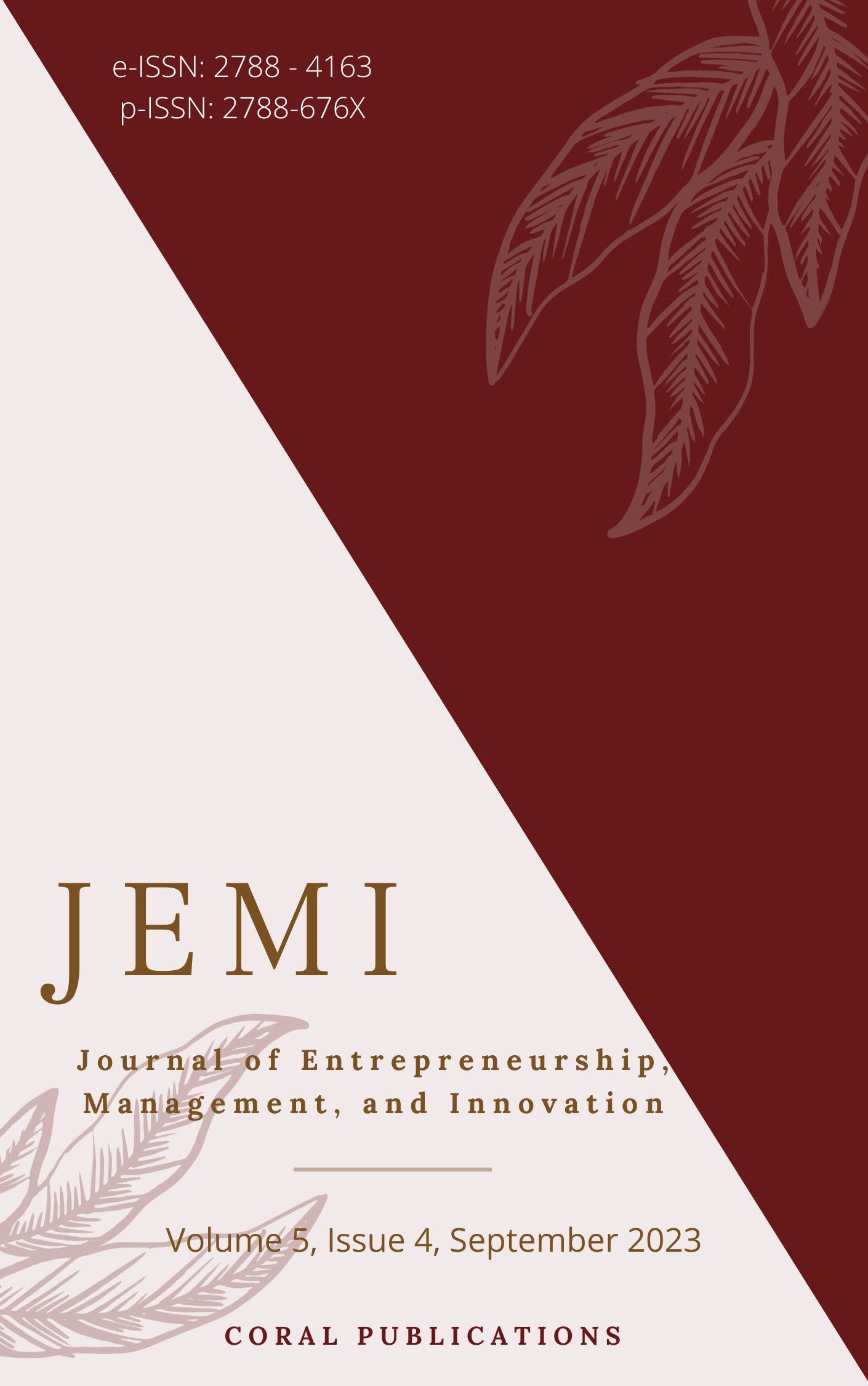 Archives  Journal of Entrepreneurship, Management, and Innovation